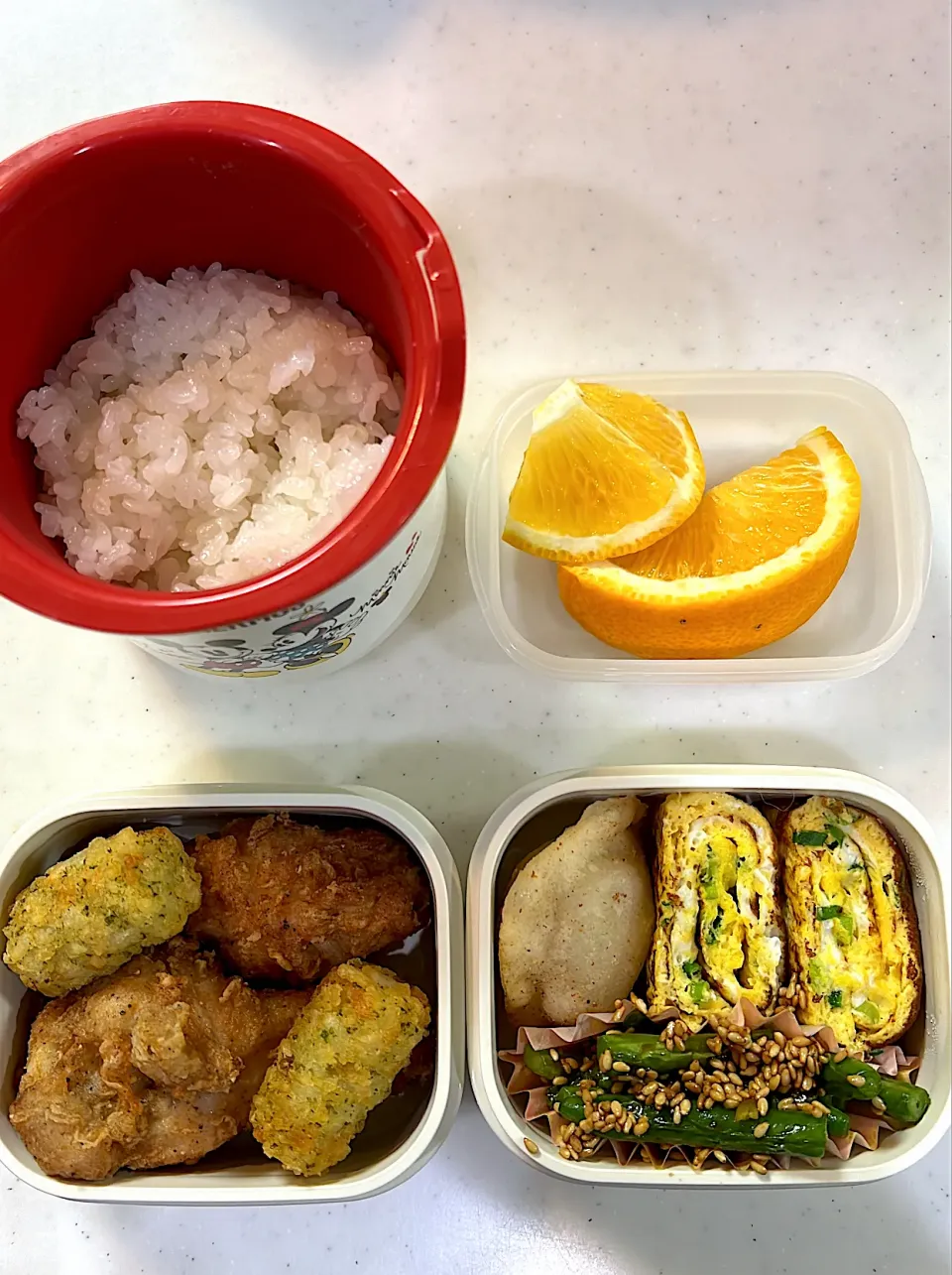 Snapdishの料理写真:4月11日のお弁当🍱|momotoemiさん