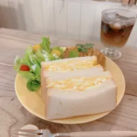 はちみつ卵サンドイッチ🥪