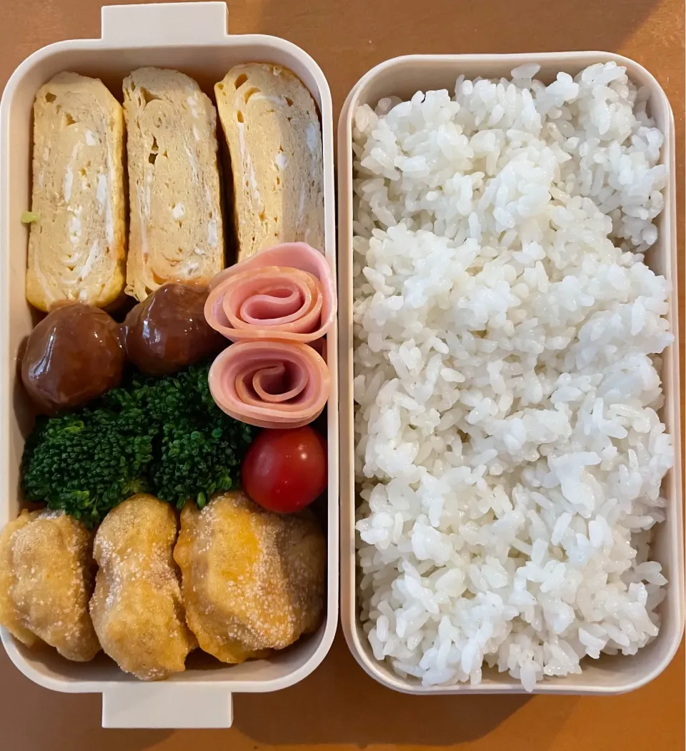 Snapdishの料理写真:2024.4.11 次男お弁当|いじゅさん