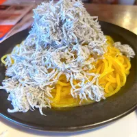 Snapdishの料理写真:しらすパスタ|Hiroさん