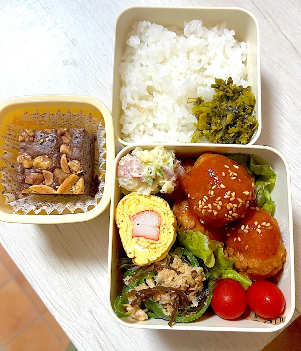 自家製肉団子入り弁当🍱✨|☆A..I☆さん