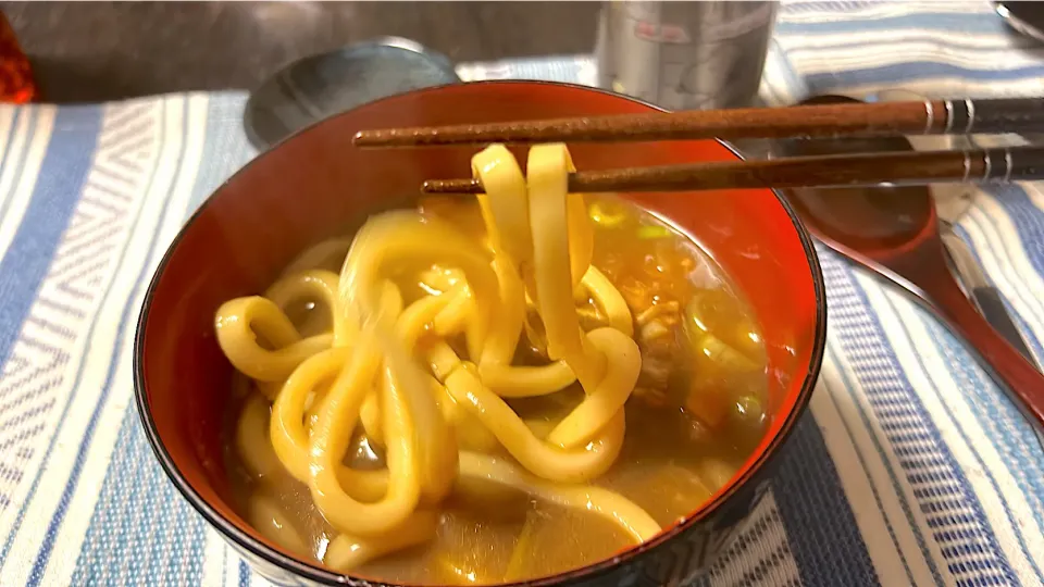 蕎麦屋のカレーうどん|Lokiさん