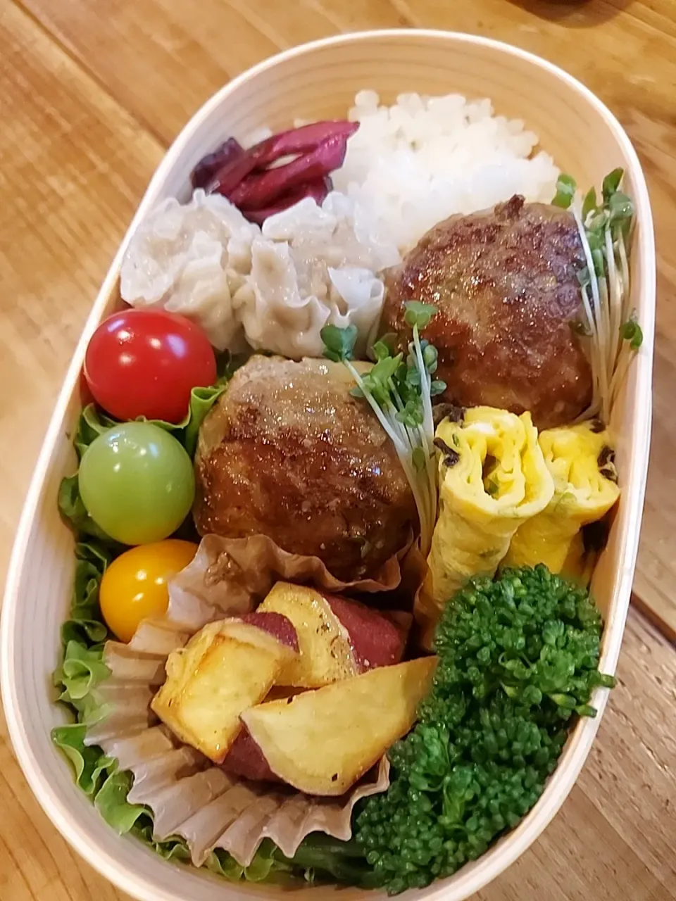 今日の息子のお弁当🍱🌸2024.4.12|くま子ʕ•ᴥ•ʔお弁当さん