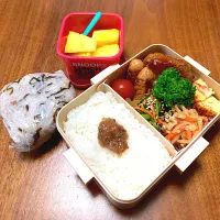 4月12日お弁当＆朝練おにぎり