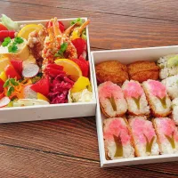 桜満開🌸お花見弁当🍱|アメリさん