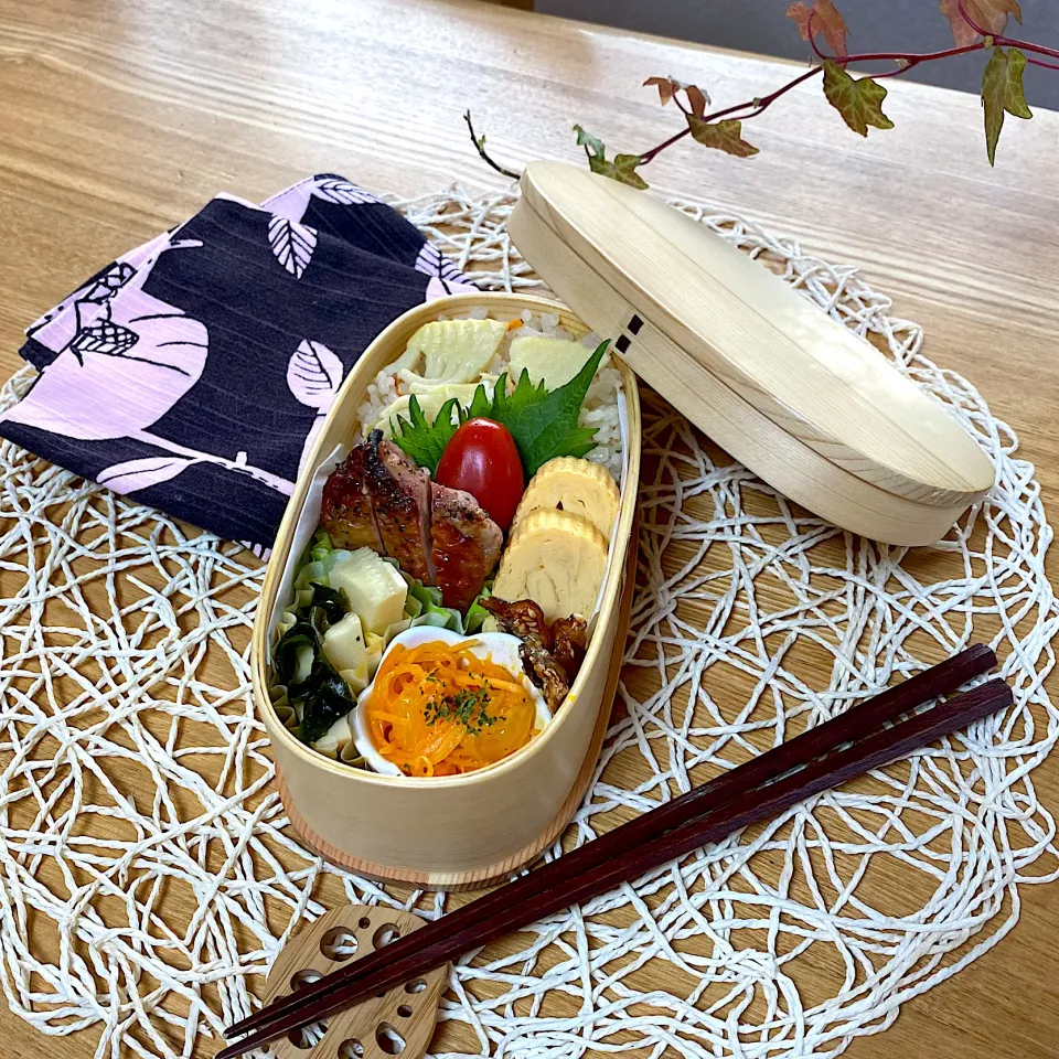 竹の子ご飯の娘弁当|sakurakoさん