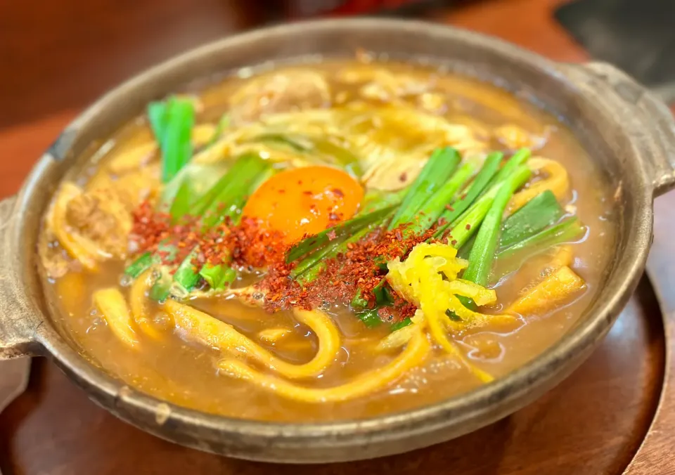 Snapdishの料理写真:味噌煮込みうどん🍲|にゃあ（芸名）さん