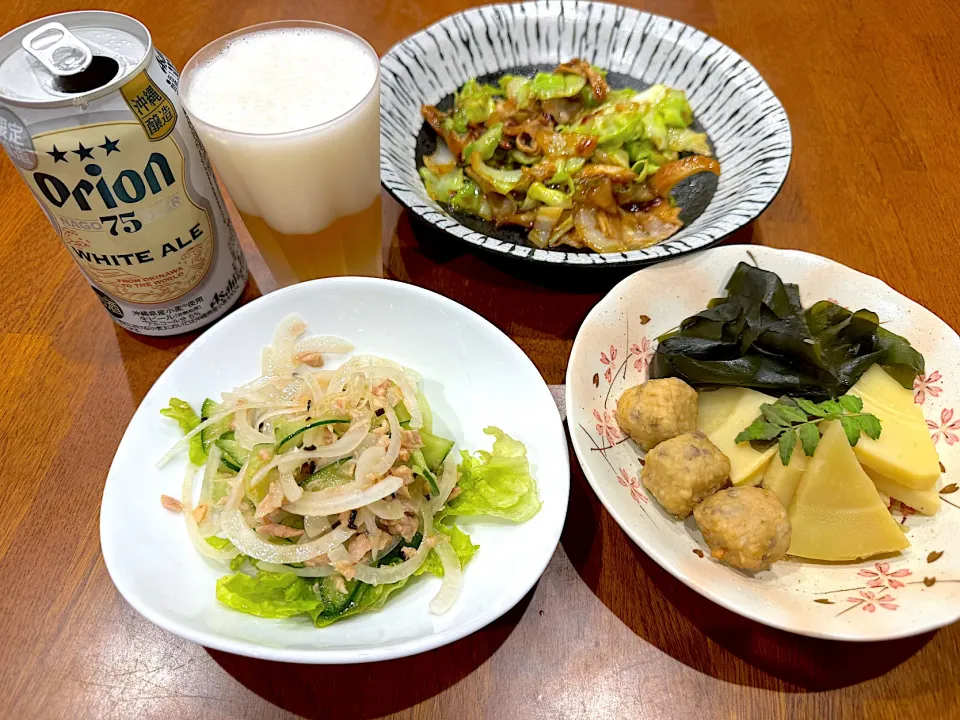 夫 出張より帰宅 晩ご飯|sakuramochiさん