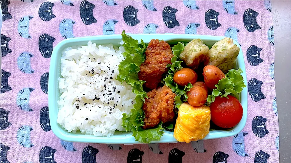 中一男子お弁当😋🍴🍱♬*|しげっちさん