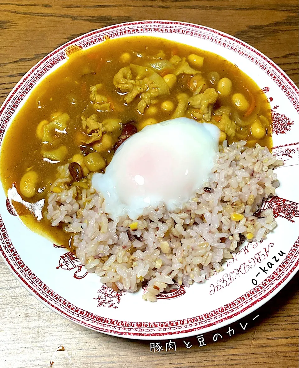 豚肉と豆のカレー|o-kazuさん