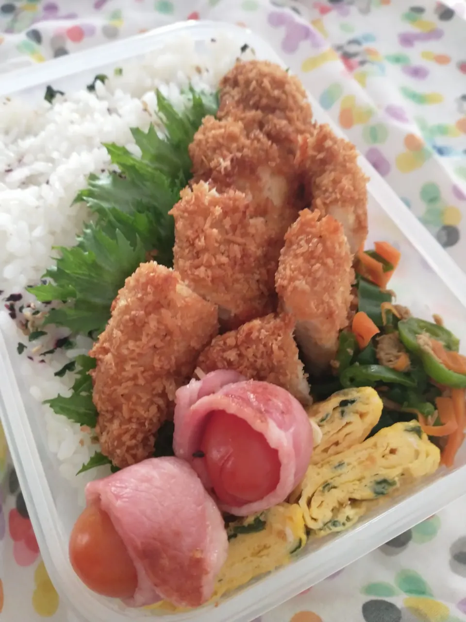 金平ピーマンささみフライ弁当|yayoi.Kさん