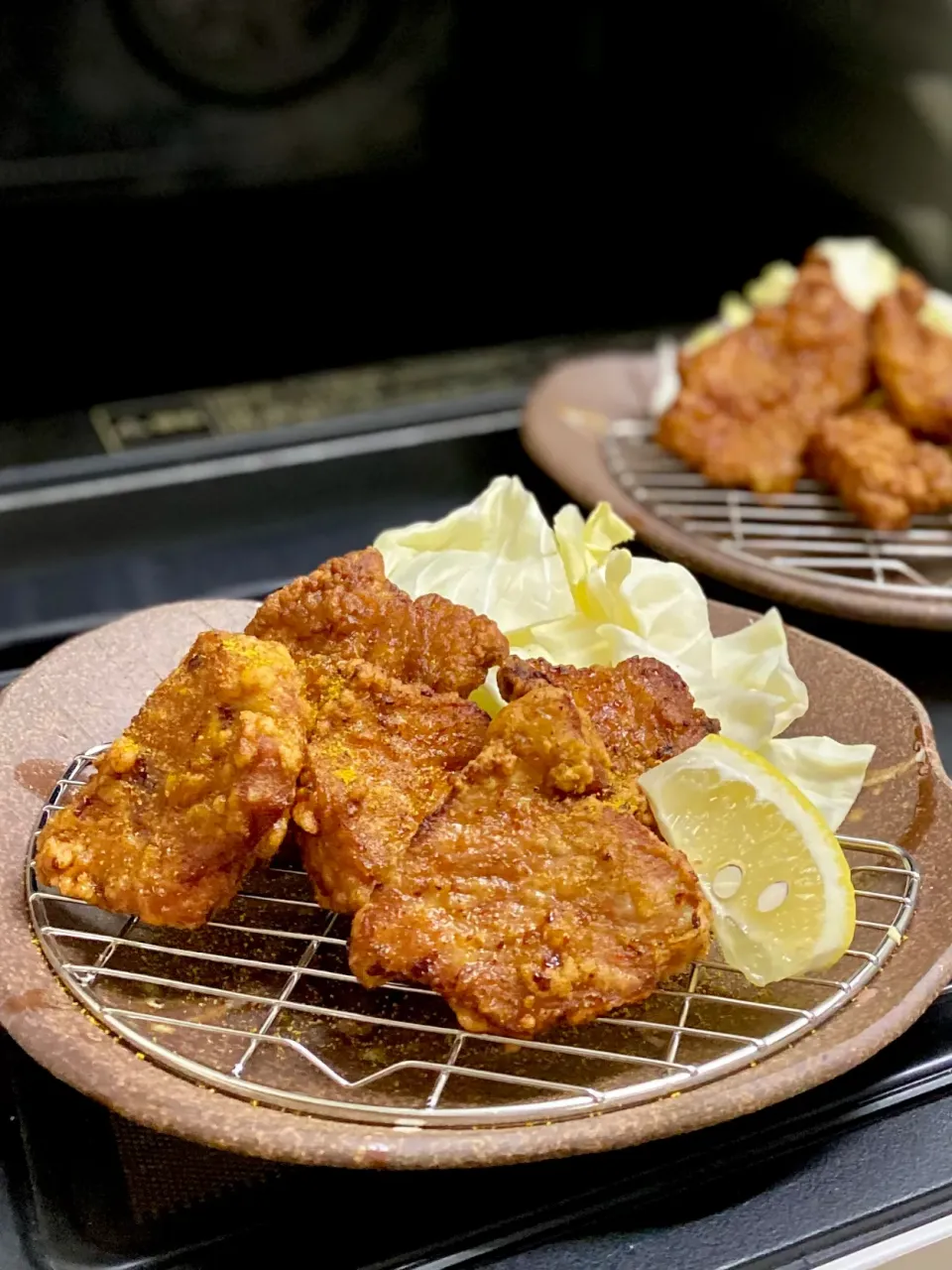 Snapdishの料理写真:豚のカレー竜田揚げ|けいこさん