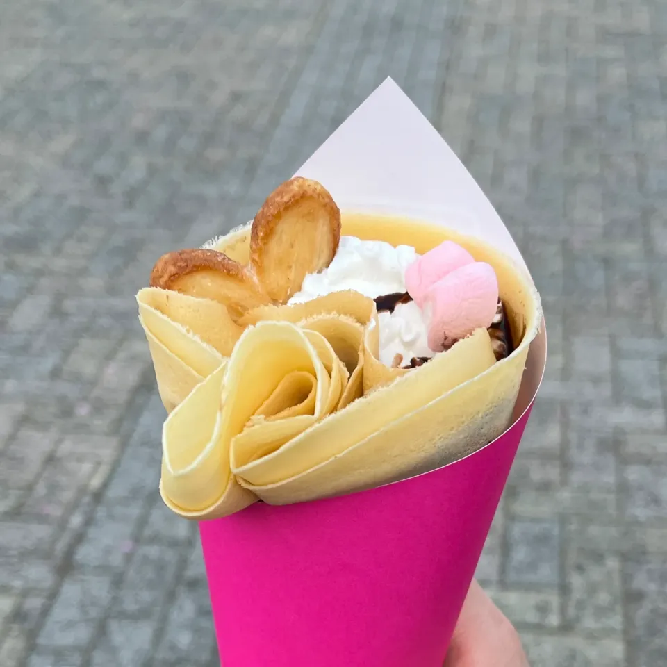 Snapdishの料理写真:チョコクリームクレープ|marskyさん