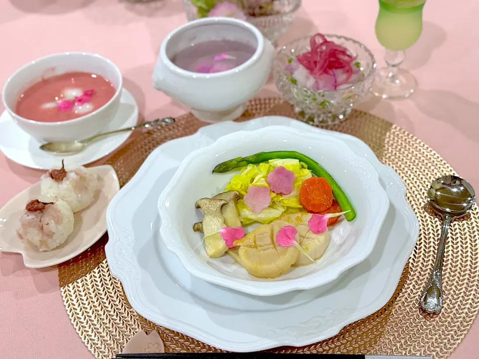 名残りの桜Dinner🌸|Seikoさん