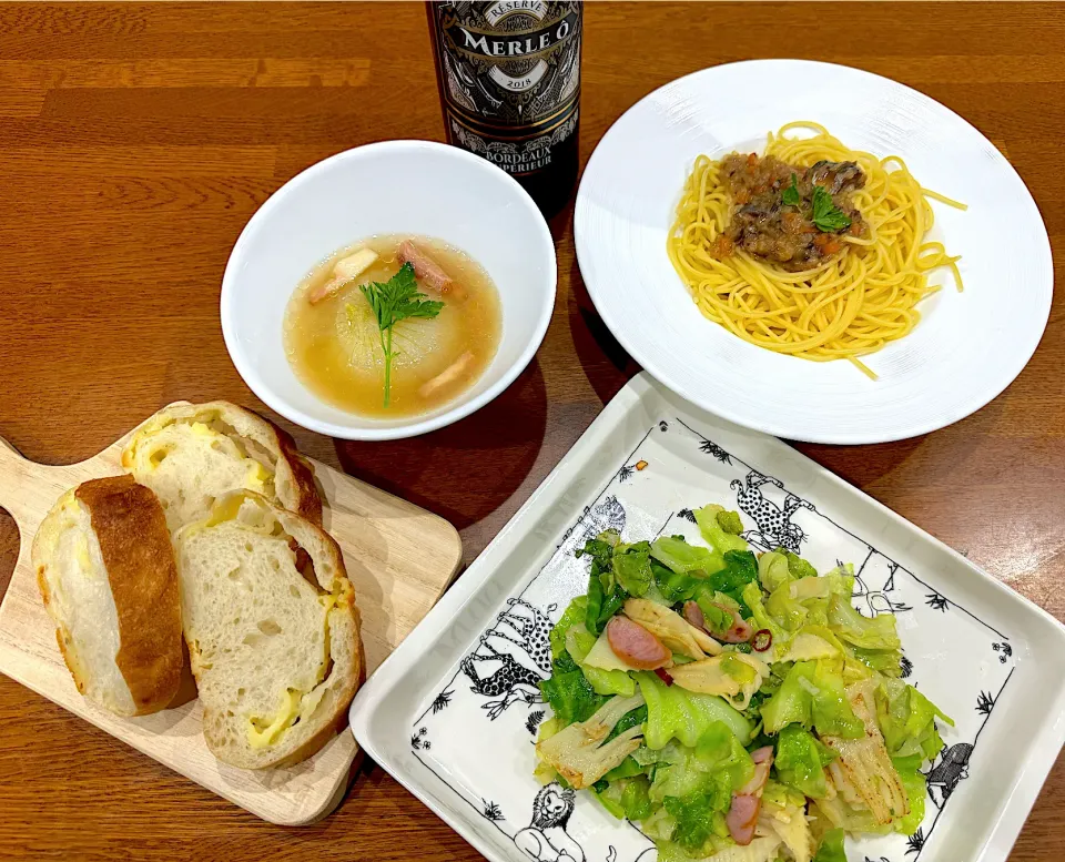 Snapdishの料理写真:ワイン🍷の気分の晩ご飯|sakuramochiさん