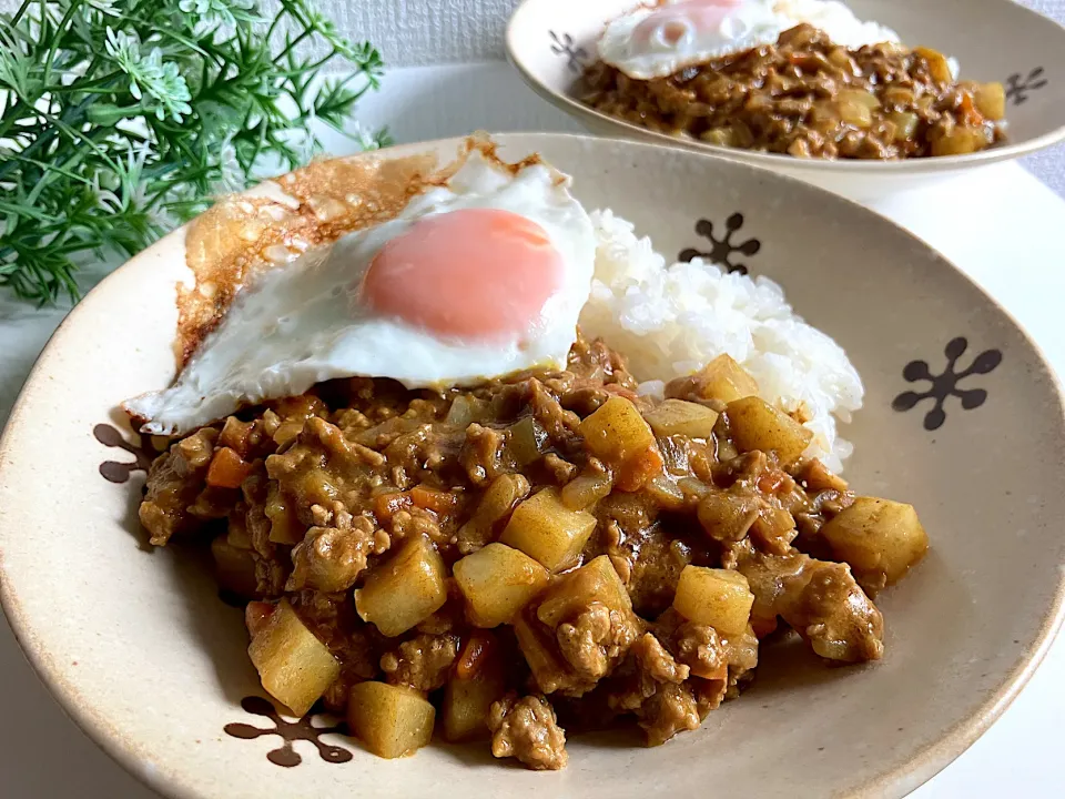 Snapdishの料理写真:＊キーマカレー🍛＊|＊抹茶＊さん