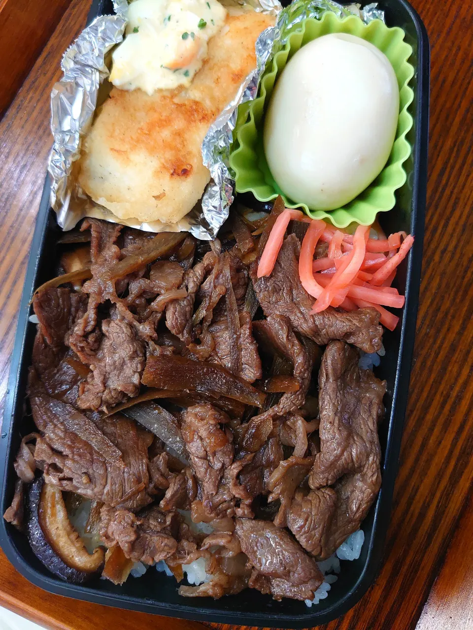 牛ごぼう煮弁当|to coさん