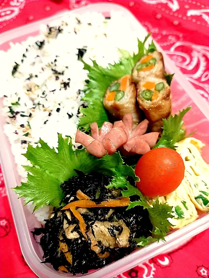 ひじき煮豚巻き弁当|yayoi.Kさん