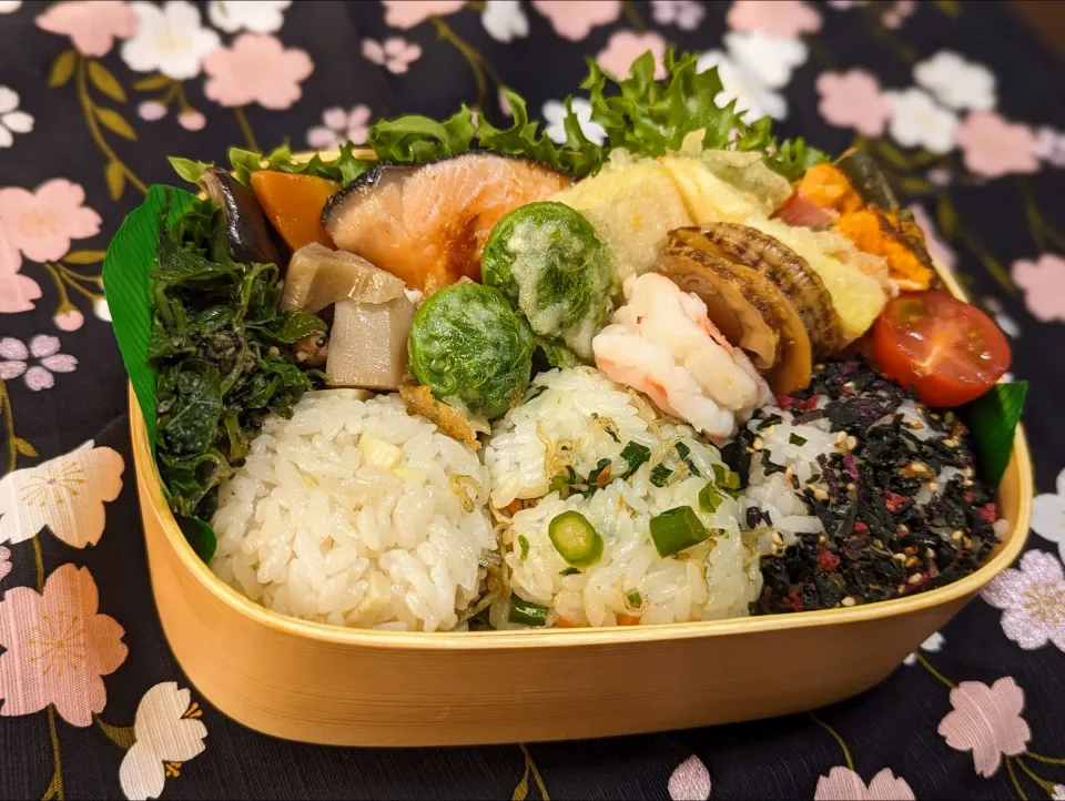 本日のお弁当〜山菜弁当|f.1125beさん