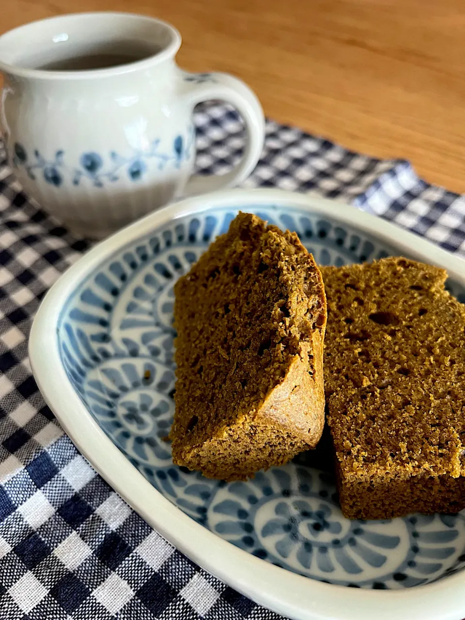 米粉の抹茶パウンドケーキ|こまおさん