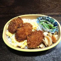 Snapdishの料理写真:2024.04.13
味噌カツ丼
いんげんの胡麻和え
新玉とエリンギのポン酢炒め|春桃日和さん