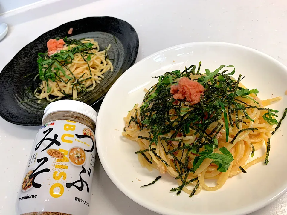 明太子スパゲッティ🍝|パンプキン7さん