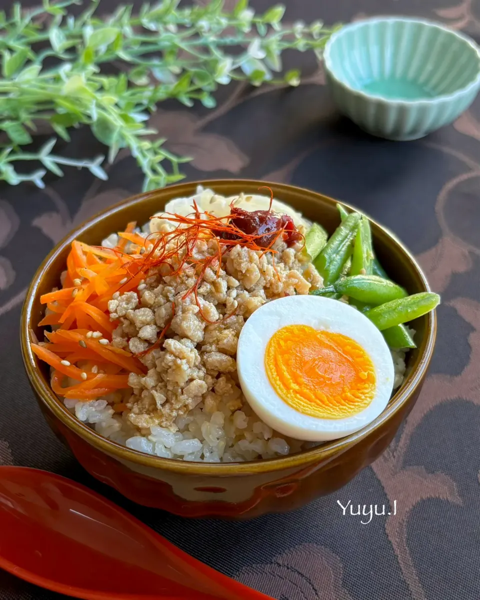 甘酒そぼろのビビンバ丼|ゆーこどんさん