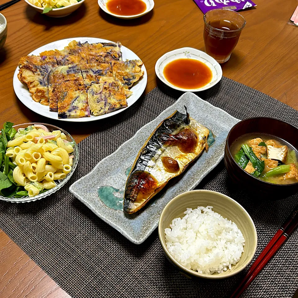 Snapdishの料理写真:鯖の塩焼き|柚子きりかさん