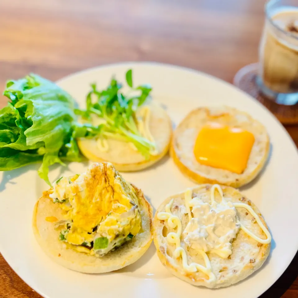 イングリッシュマフィンでブランチ|アッコちゃん✨さん