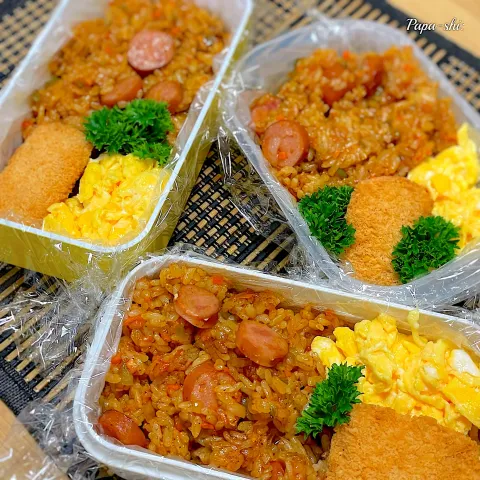 「ケイジャンスパイス」を使ってみたSnapdishの料理・レシピ写真:弁当