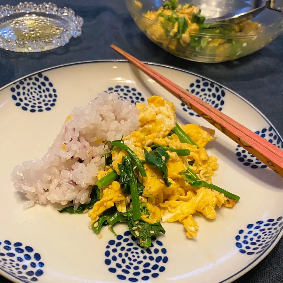 アッチさんの料理 菜の花ごはん|麻紀子さん