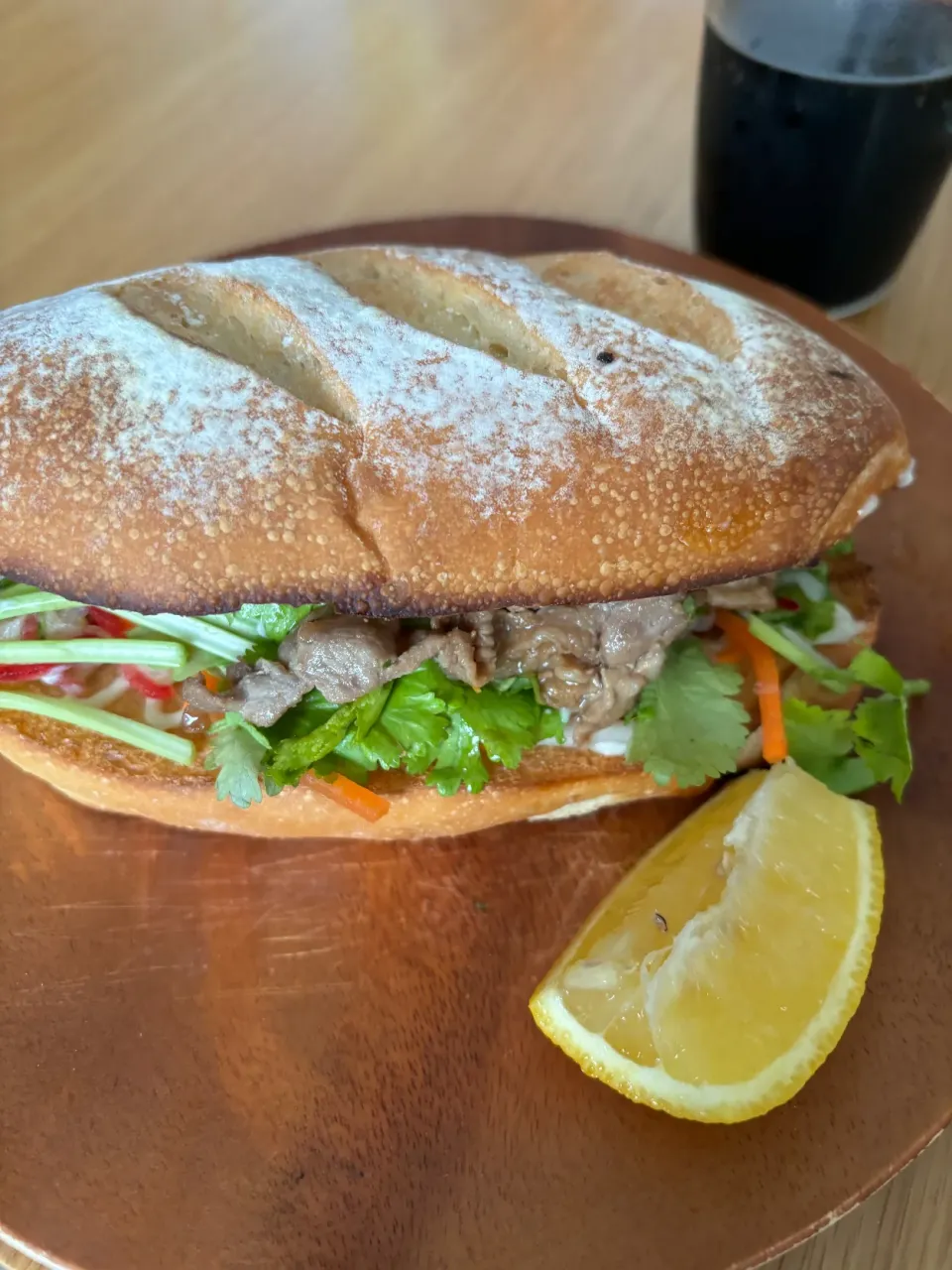 今日のお昼ごはん~バインミー ポーク~|ゆかｕさん