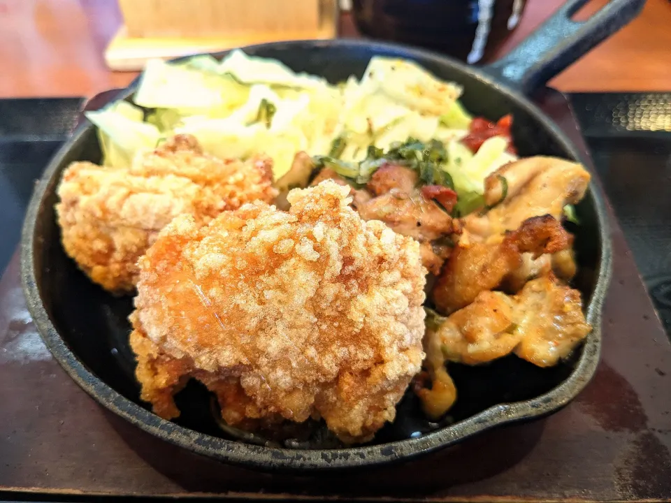 からやま焼きの二種盛り定食|nobさん