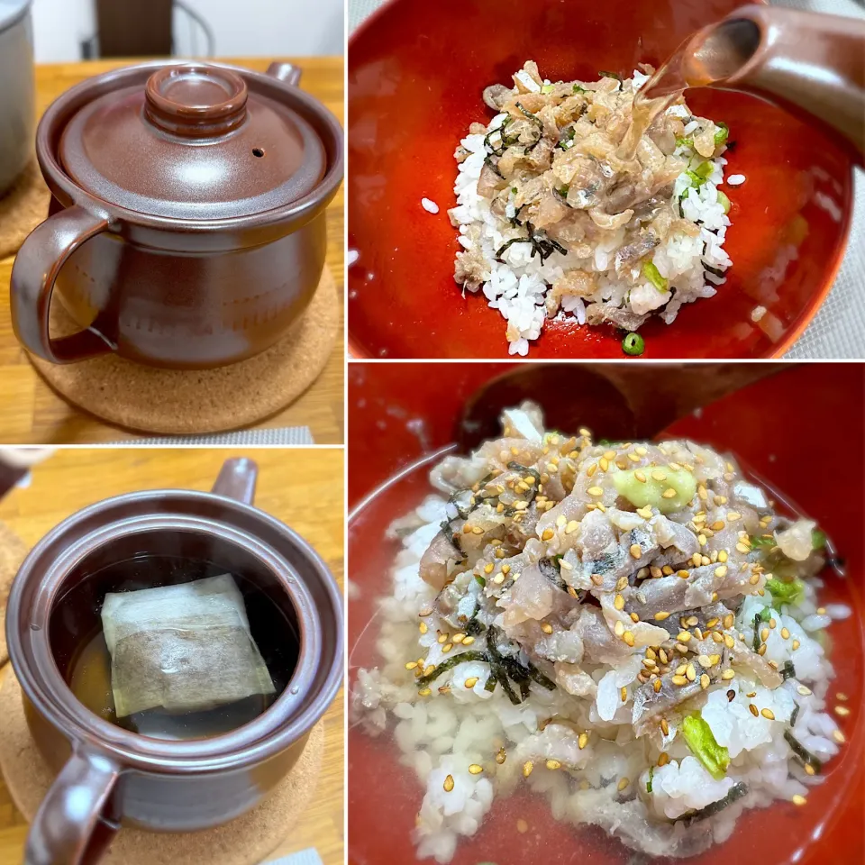 morimi32さんの料理 なめろう丼→お茶漬け|morimi32さん