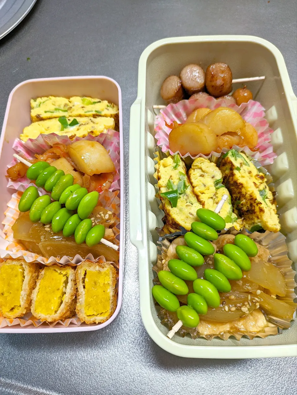 ２人分の部活弁当|クークマさん