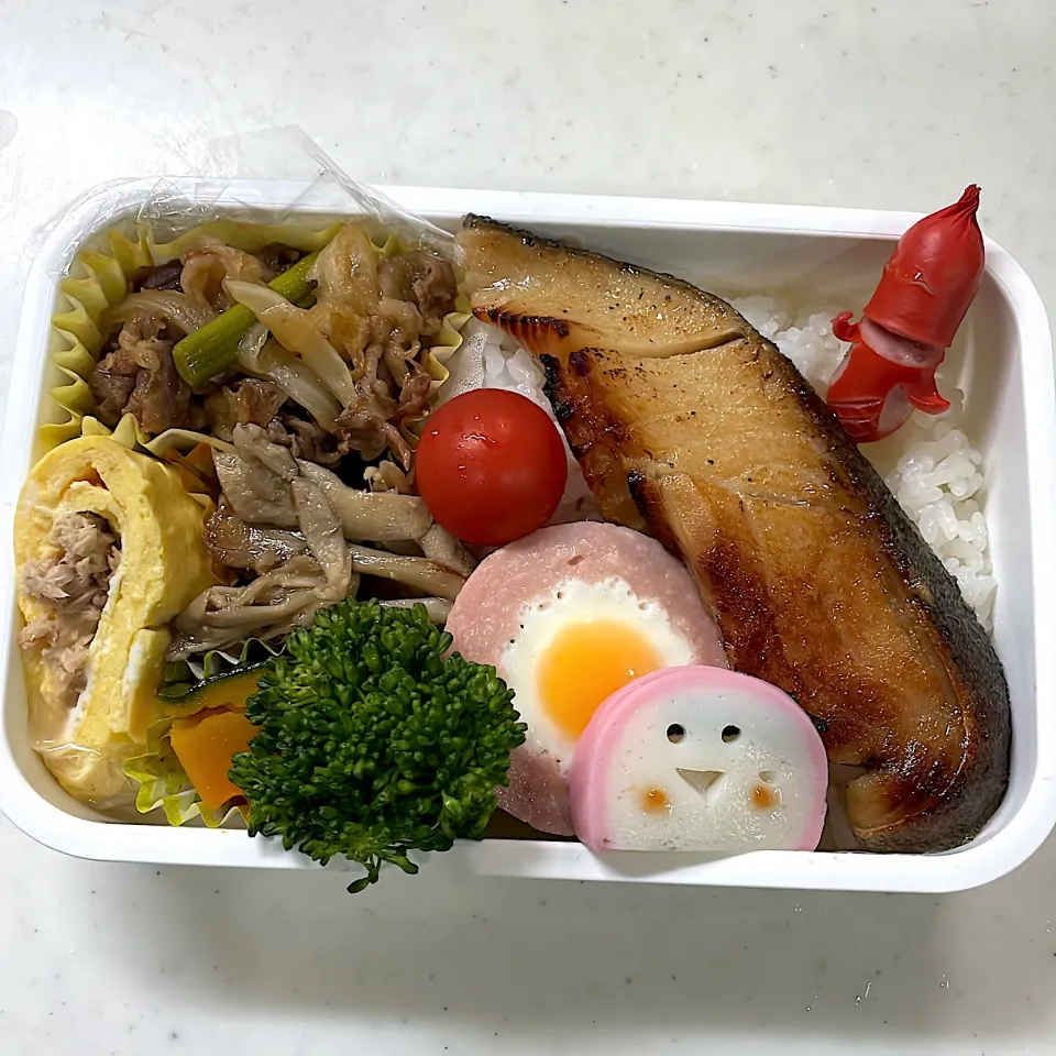 Snapdishの料理写真:2024年4月17日　オレ弁当♪|クッキングおやぢさん