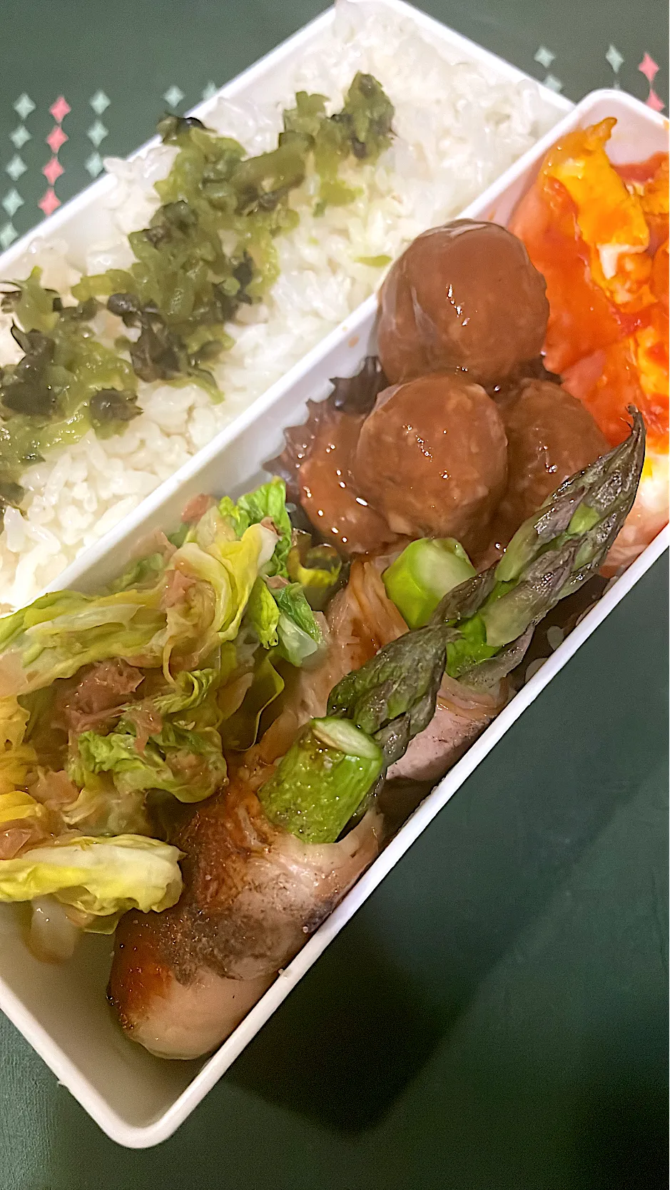 Snapdishの料理写真:お弁当2024.4.17|nyan222さん