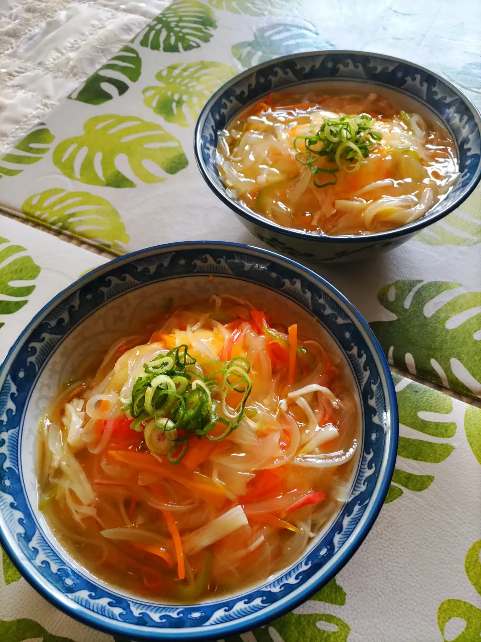 残り物で、天津飯lunchです🍀|rikako♪。.:＊さん