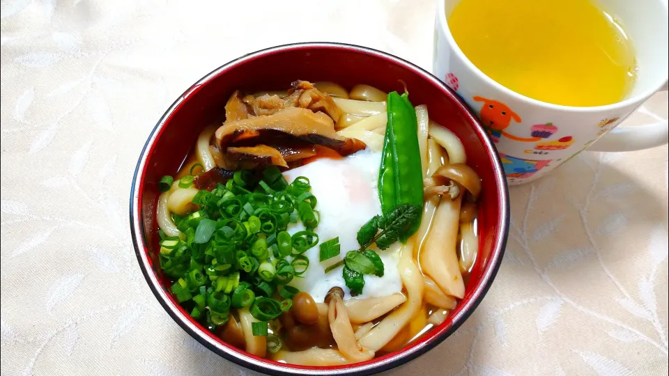 Snapdishの料理写真:4/17の朝ごはん
煮込みうどん|卯月さん