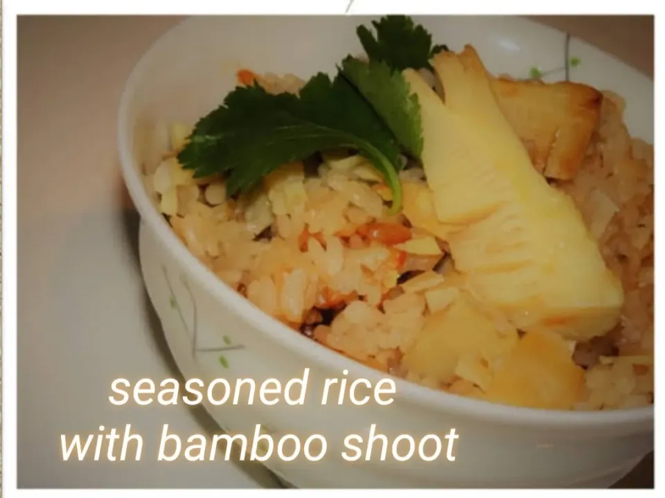 Takenoko gohan, seasoned rice with bamboo shoots|osanpowankoさん