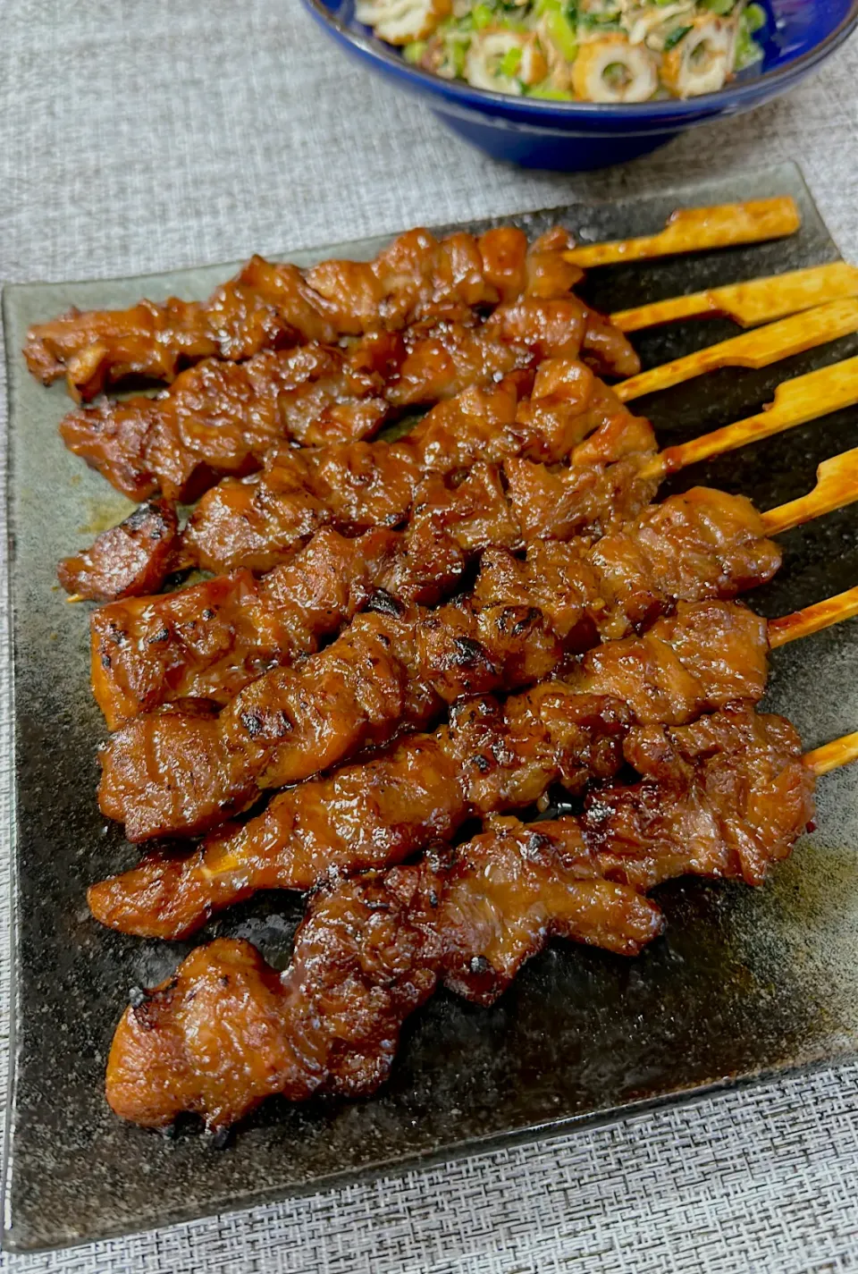 業務スーパーのジャンボ焼き鳥(タレ)。|ゆーこ。さん