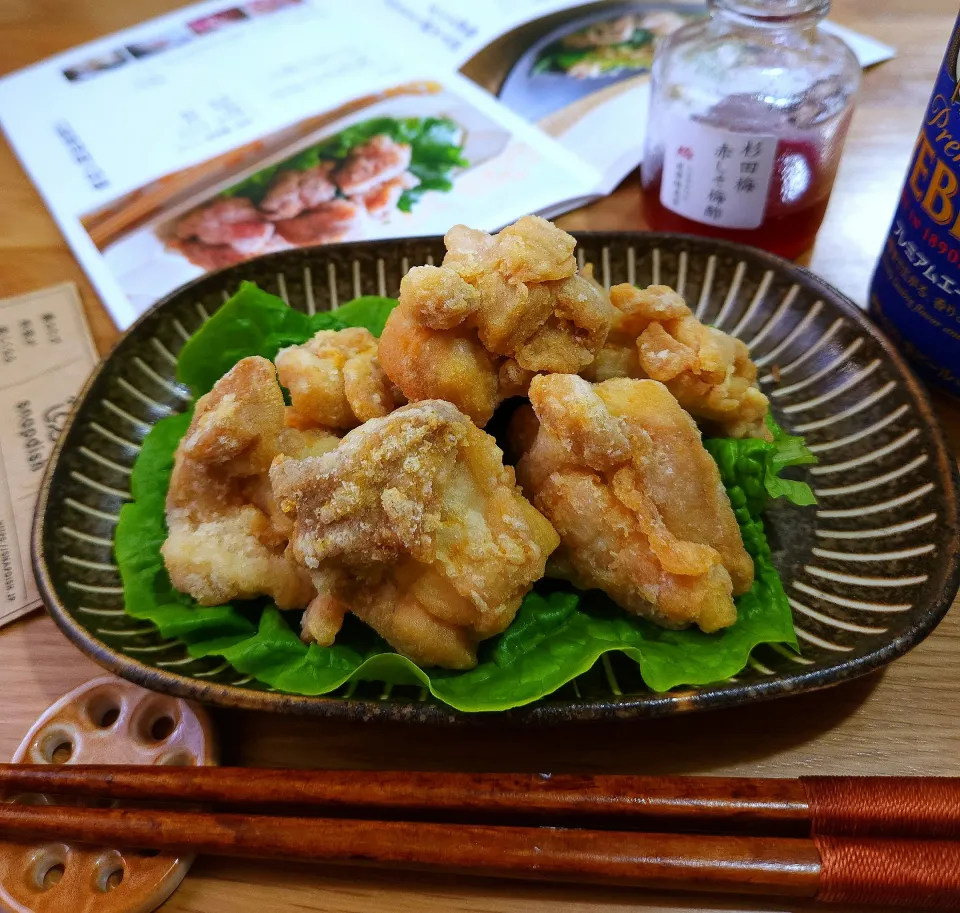 Snapdishの料理写真:梅酢唐揚げ|ナオミさん