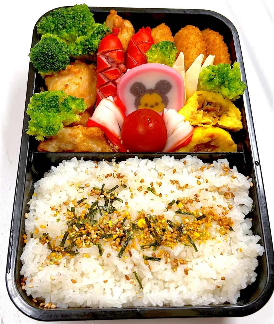 今日のお弁当🍱です　中学生の弟の分です☺️|パンダ🐼🐼パンダさん