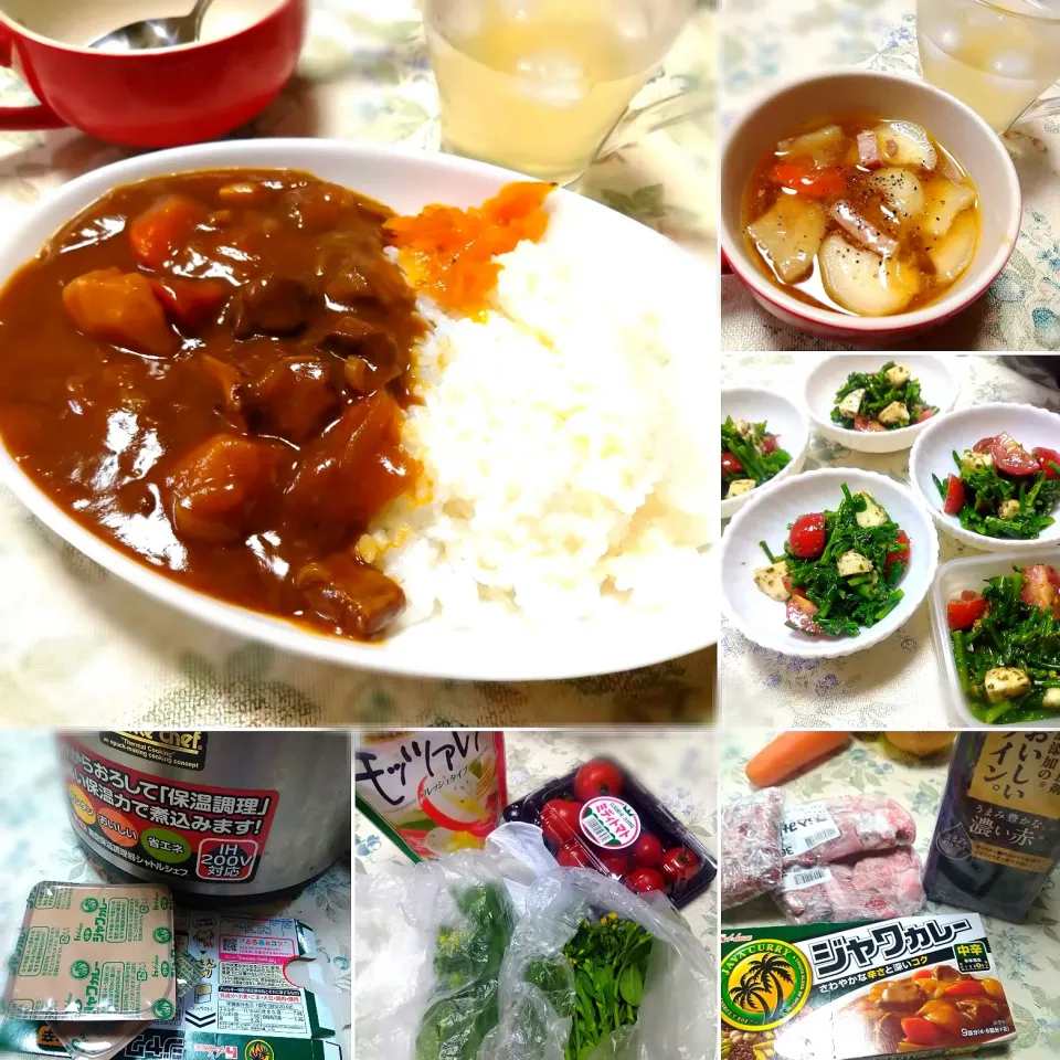 Snapdishの料理写真:牛すじカレー|うたかた。さん