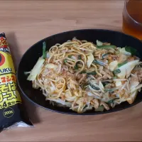 オタフクソースにんにくマシマシ焼きそば|ひなぞーさん