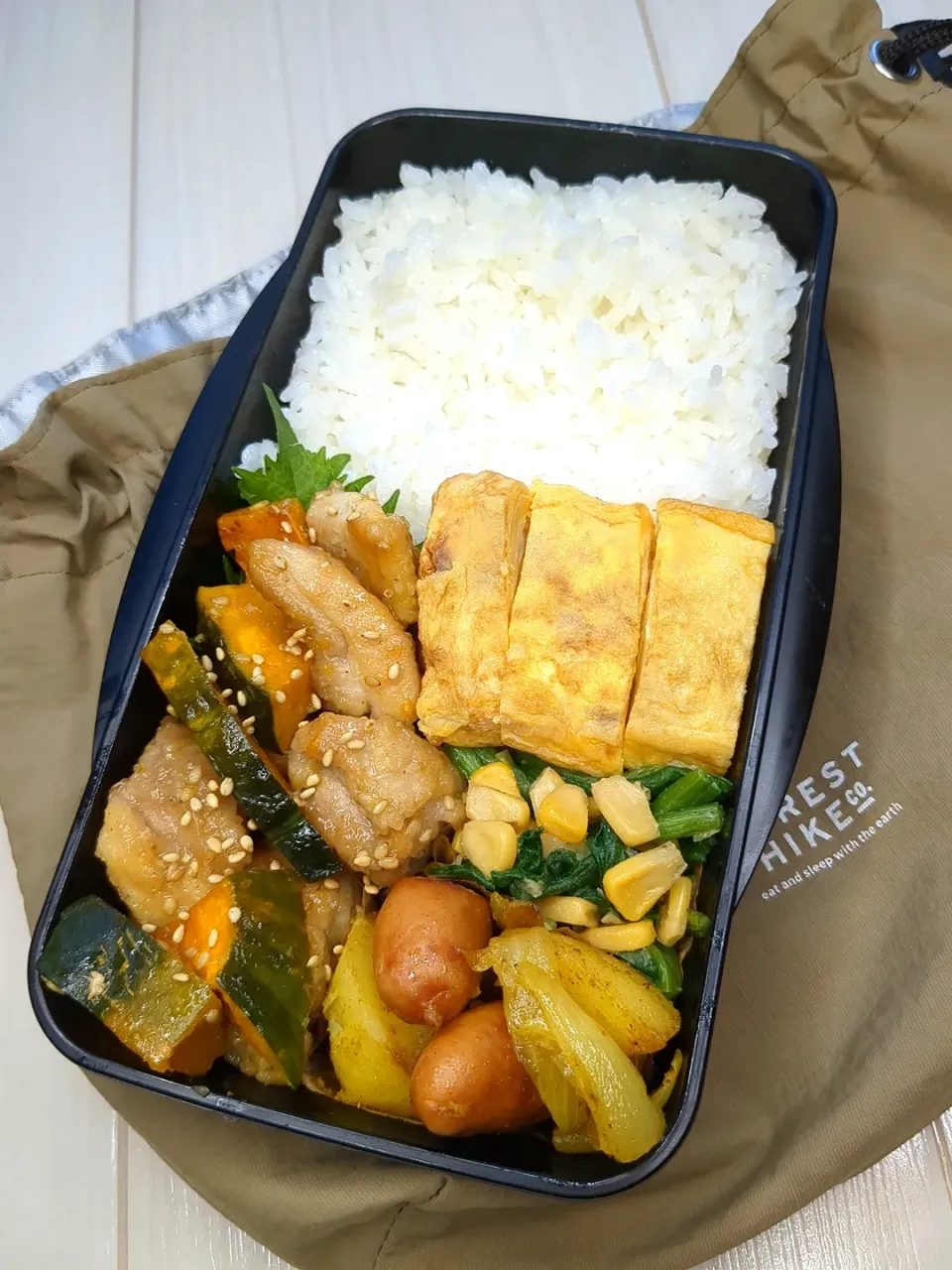 Snapdishの料理写真:旦那弁当|きゅーさん