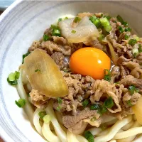 簡単★牛すき風うどん|まっしゅさん