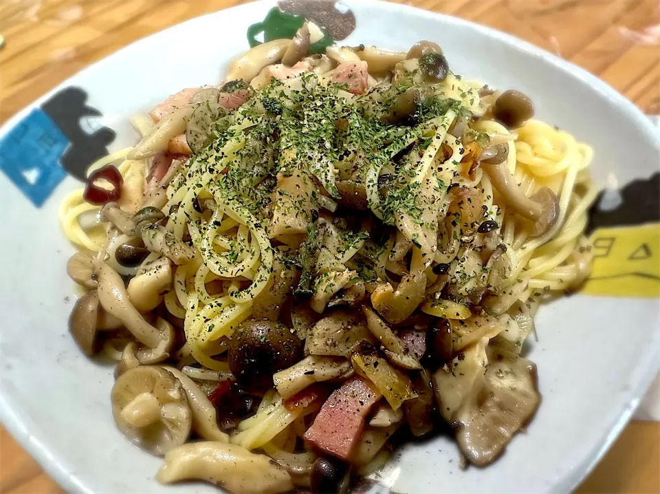 和風キノコパスタ🍄🍝|buhizouさん