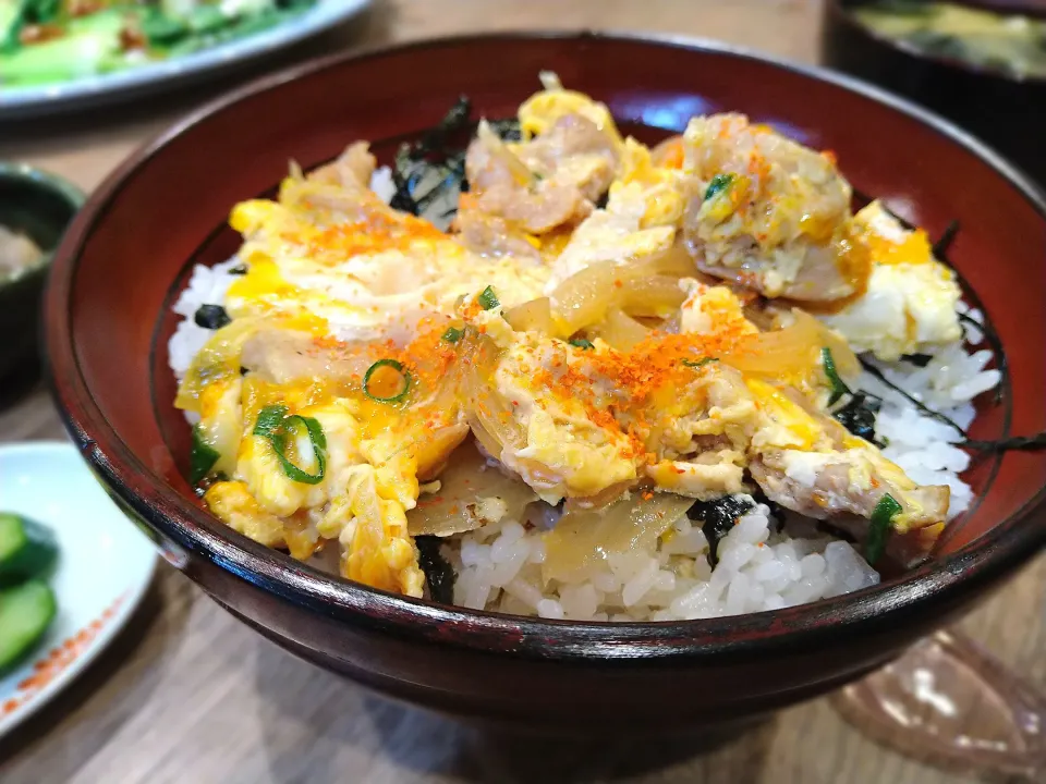 鶏せせりの親子丼|古尾谷りかこさん