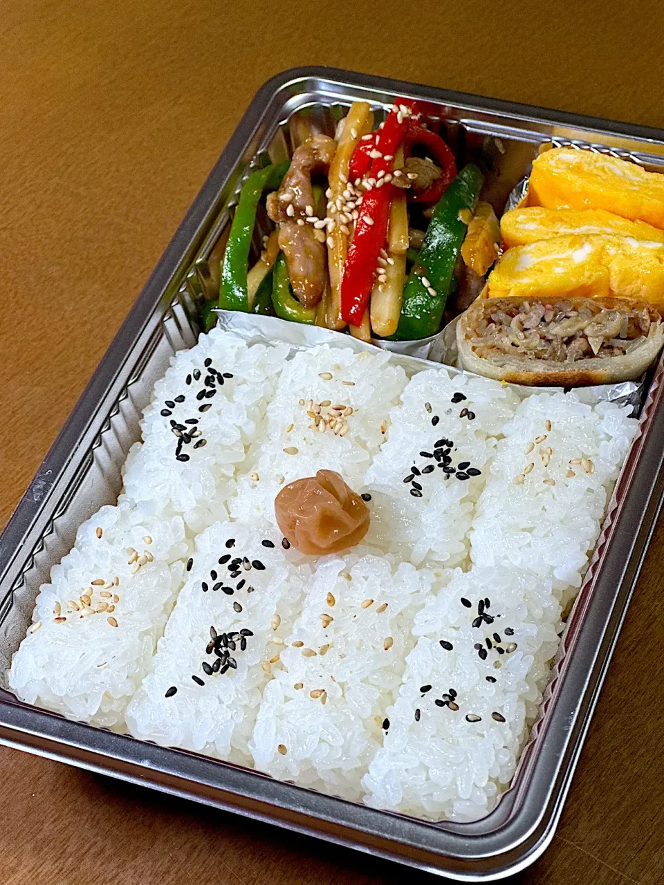 青椒肉絲弁当|ichiさん